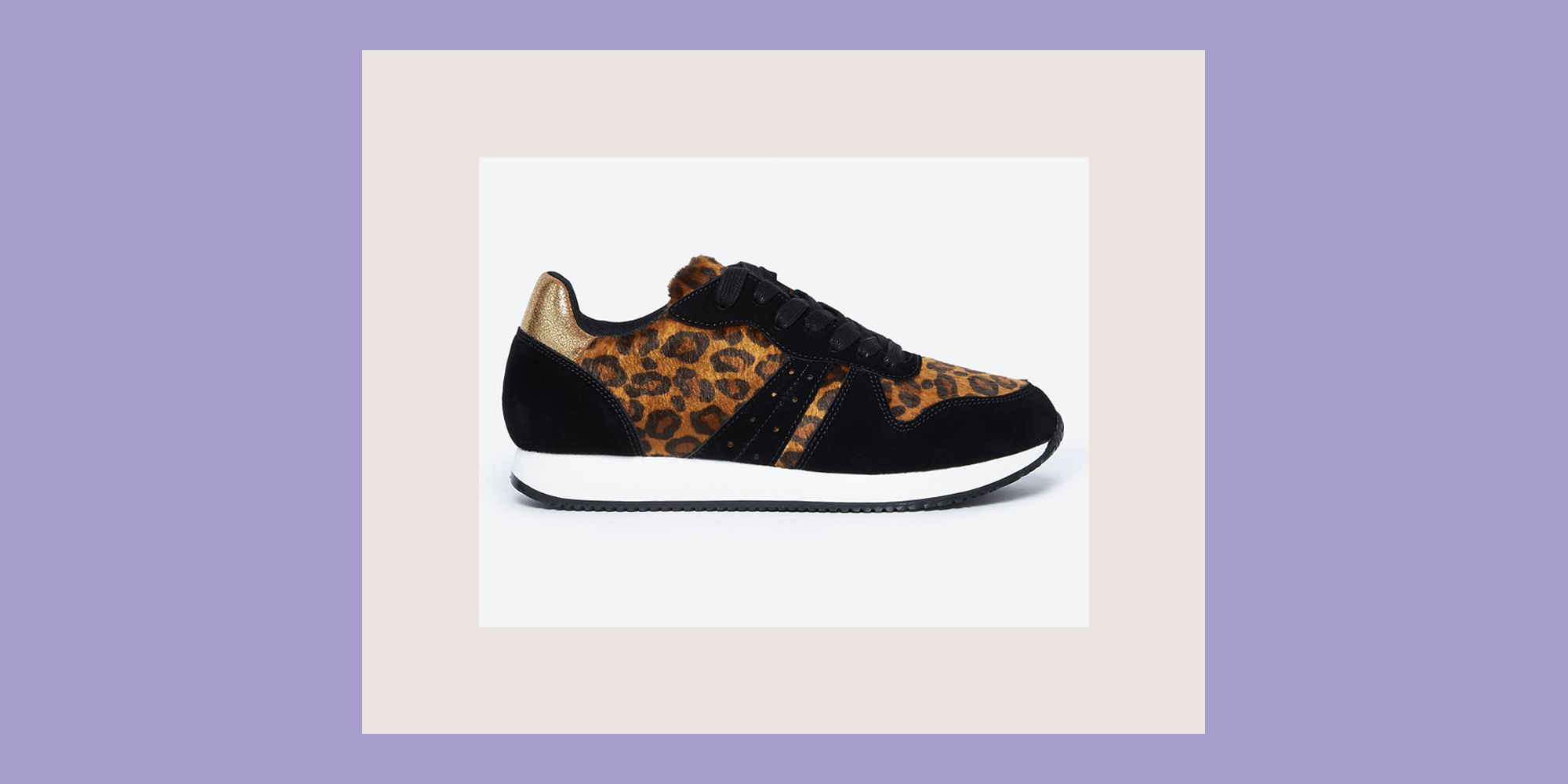 leopard print trainers 