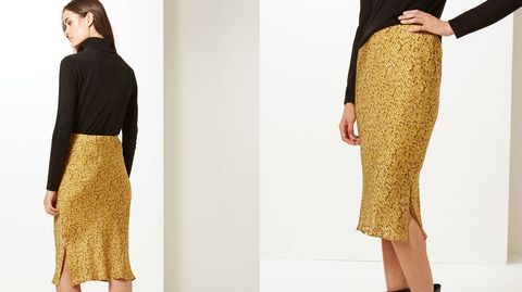 M&S is selling a midi skirt in the same print as this must-have dress