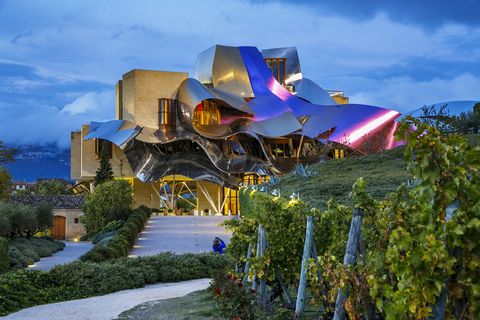 marques de riscal hotel by frank gehry architect in rioja alavesa