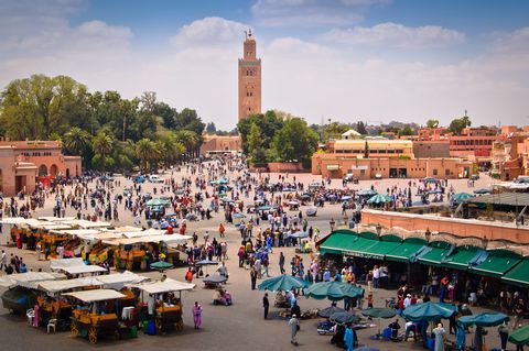 marrakech market square
