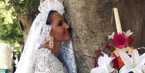 Marry a tree event in Mexico