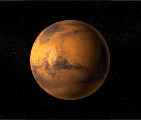 Mars, Kunstwerk