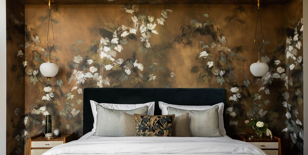 35 Inspiring Bedroom Wallpaper Ideas - Texas Star Decorating Ideas