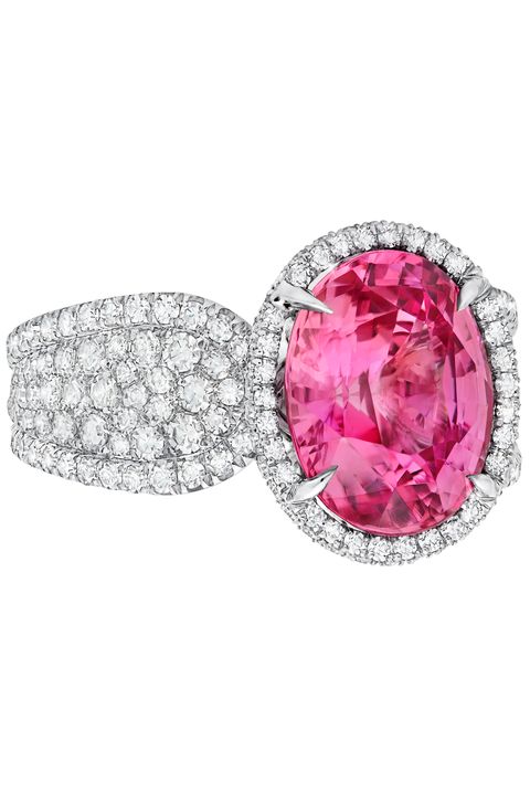 Pink, Gemstone, Jewellery, Fashion accessory, Ring, Diamond, Ruby, Engagement ring, Body jewelry, Sapphire, 