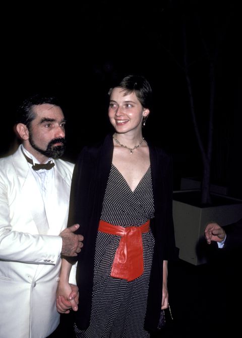 Martin Scorsese and Isabella Rossellini photographed together in Los Angeles in 1981.