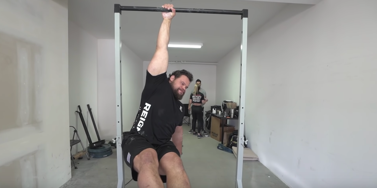 The World's Strongest Man Shows How He Trains By Just Hanging Out