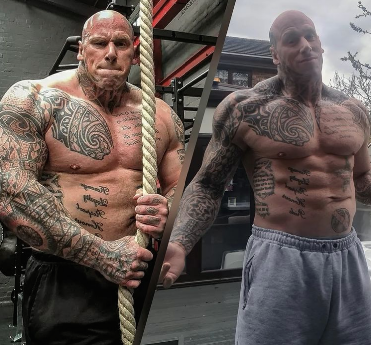 ‘World’s Scariest Man’ Martyn Ford Showed Off His Shredded 300-Pound Physique