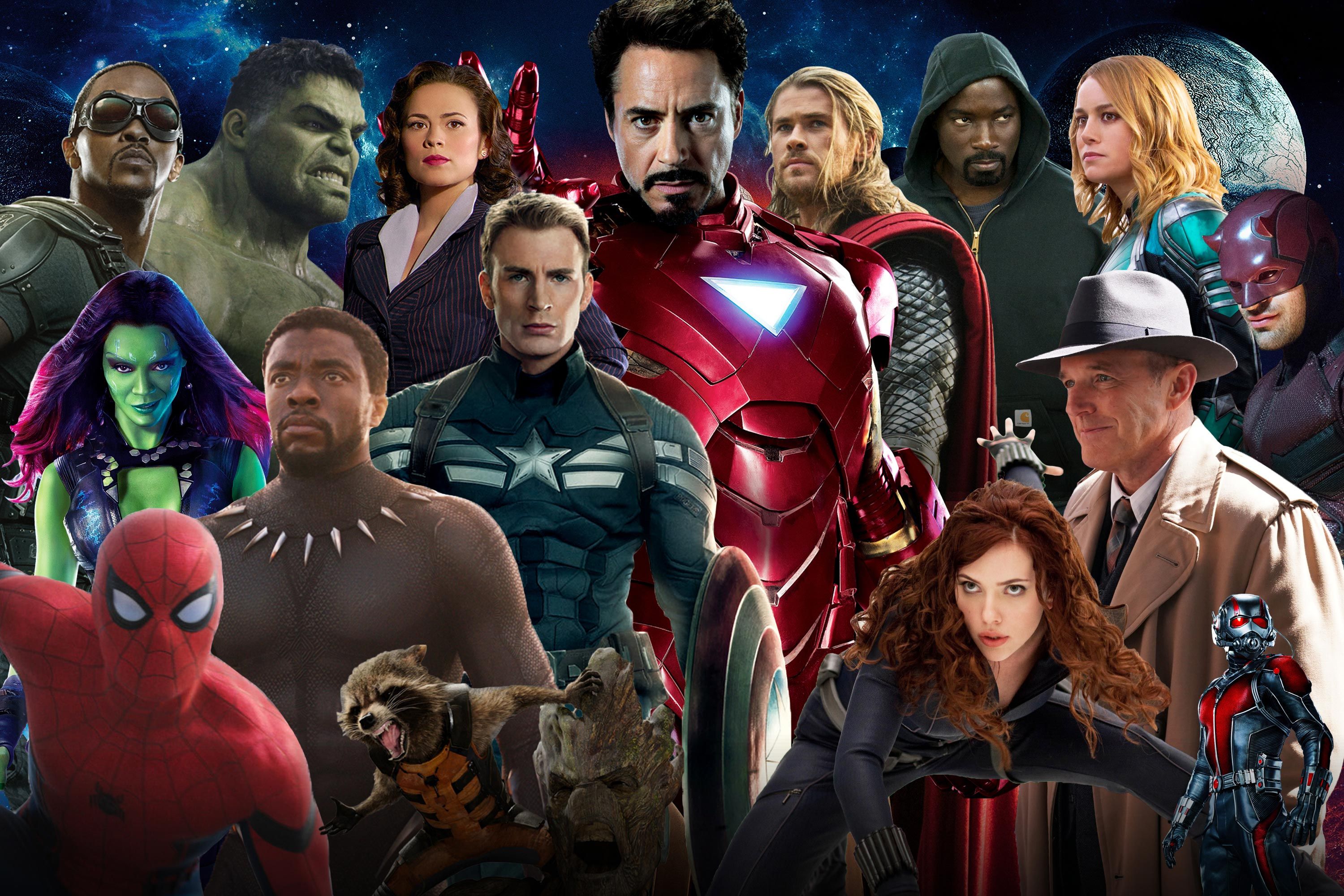 Mcu In Order Marvel Cinematic Universe In Chronological Order