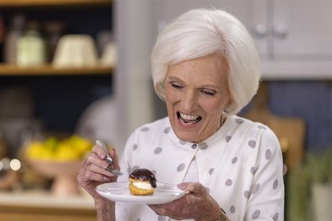 mary berry, likes to cook