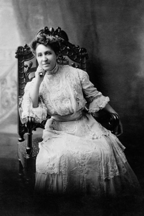 mary church terrell, 1863 1954, one of the first african american women to earn a college degree, national activist for civil rights and suffrage, seated portrait