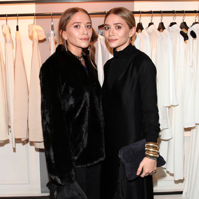 mary kate and ashley olsen present their collection 'the row' by marion heinrich