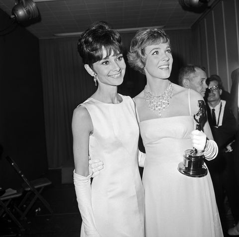 Audrey Hepburn y Julie Andrews 