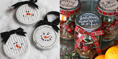 mason jar crafts for christmas