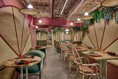 Valencia S Tropical Sushi Restaurant Designed By Masquespacio