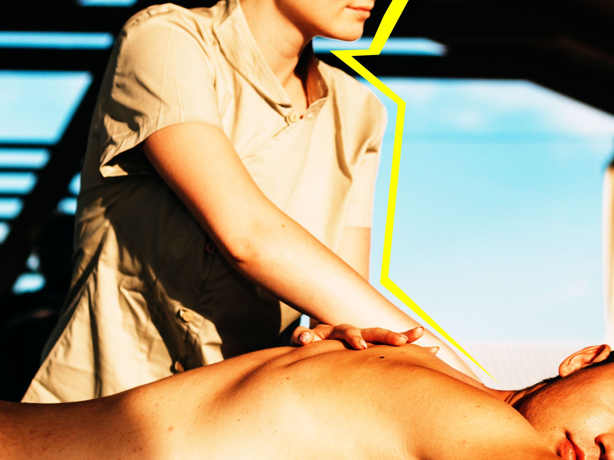 masaj penis în salon