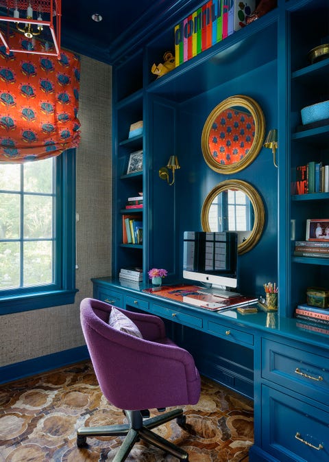 Blue, Room, Interior design, Furniture, Building, Turquoise, Wall, Lighting, Table, Architecture, 