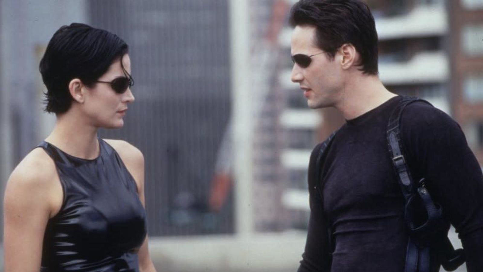 Matrix Keanu Reeves y Carrie-Anne Moss