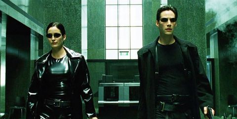 Matrix, Keanu Reeves Carrie Anne Moss