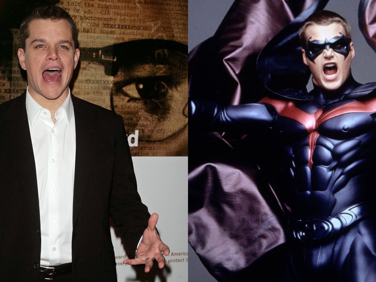 Y si Matt Damon hubiera sido el Robin de Batman?