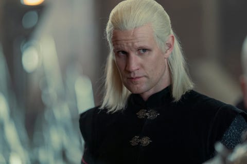 matt smith som daemon targaryen in house of the dragon, episode 8