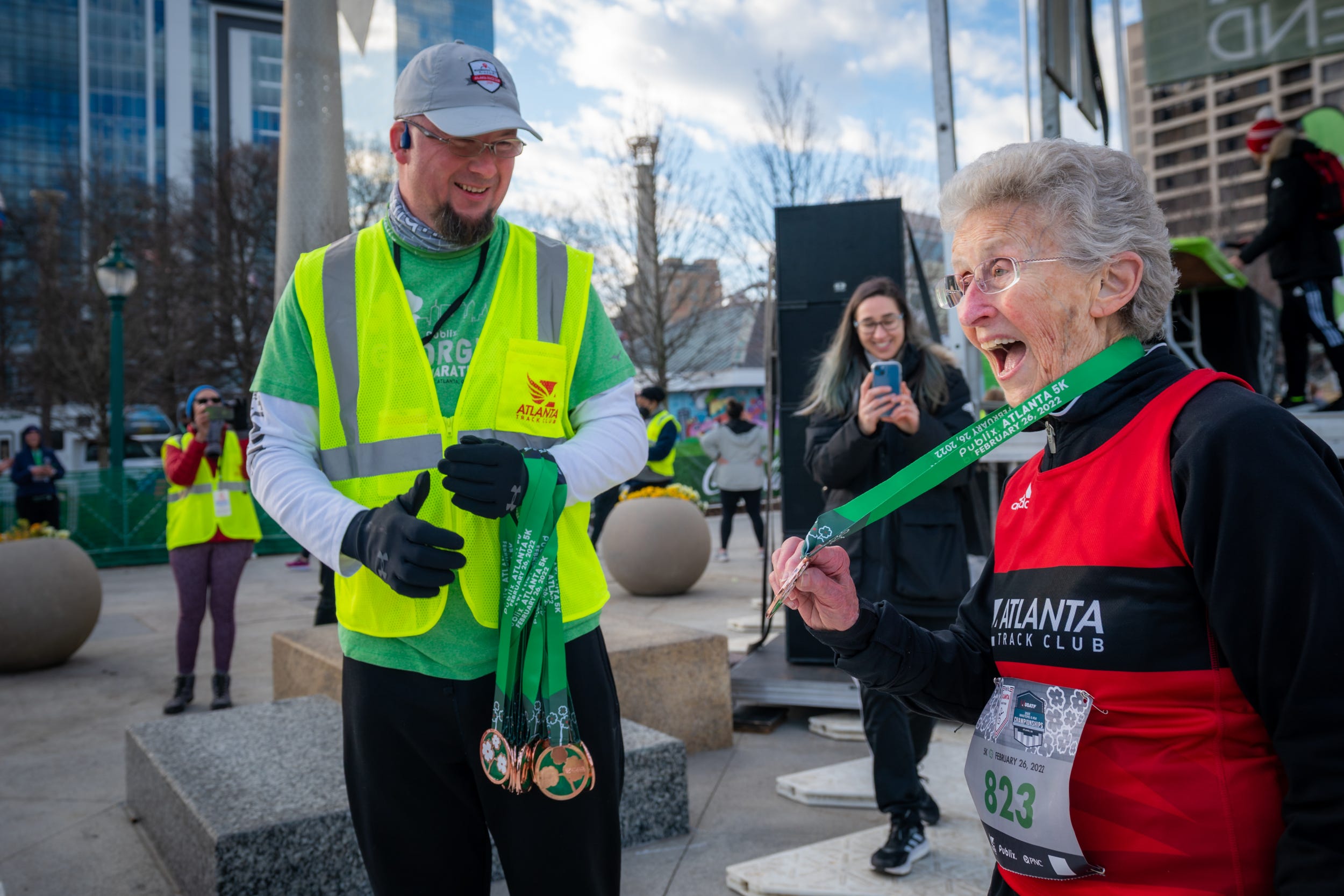 Betty Lindberg, 97, Inspires the Running Community by Setting Age-Group World Record