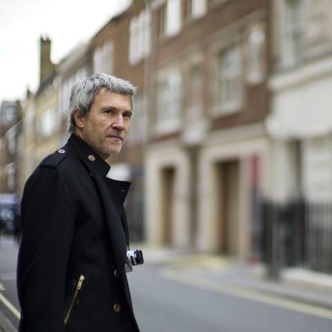 Portrait of Matthew Hilton in street