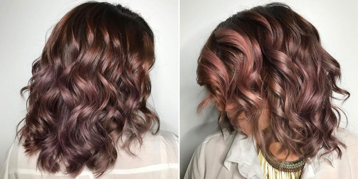 Chocolate Mauve Is Fall S Must Have Hair Color