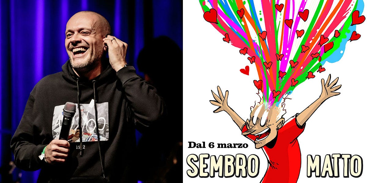 Max Pezzali, esce il nuovo singolo Sembro Matto, il testo