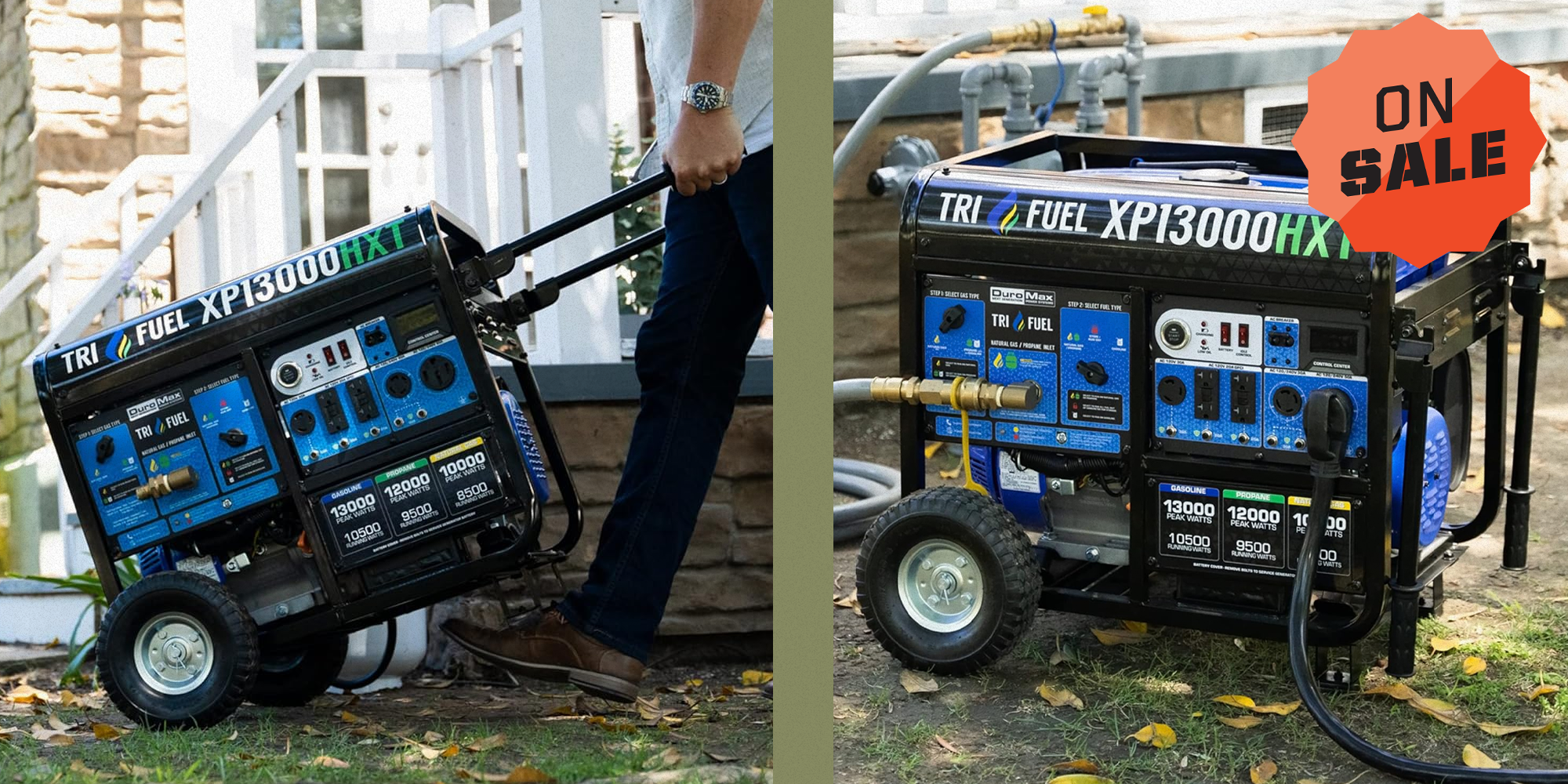 Prep for Spring Storms With This DuroMax Tri-Fuel Generator That's Now 32% Off