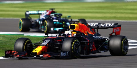 verstappen y hamilton en la f1 sprint