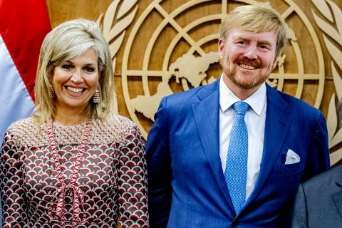 Maxima de Holanda y el Rey William Alexander