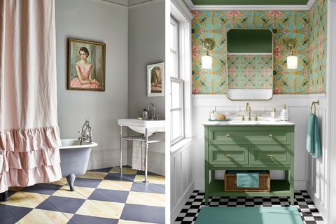 guide to maximalism  bathroom
