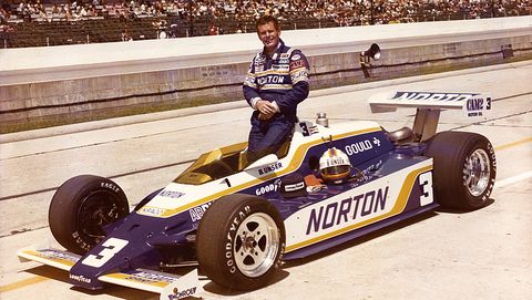 Bobby Unser Indy 500 Signed 8 X 10 Photo Indianapolis 1981 