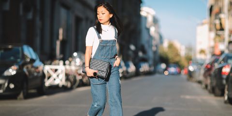 How to Wear Denim Overalls - Stylish Denim Overall Outfits