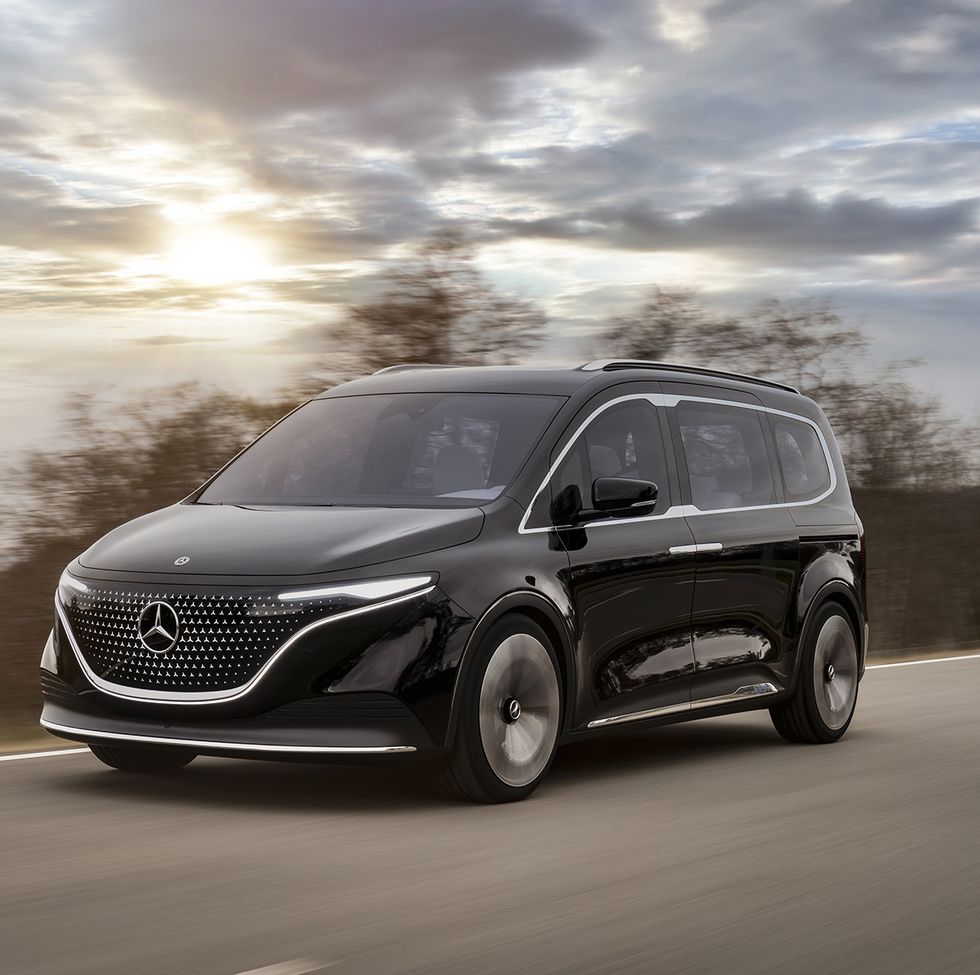 Mercedes Concept EQT Previews a 2022 Electric Minivan for Europe