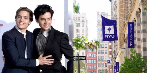 Dylan and Cole Sprouse college NYU dylan and cole sprouse college nyu