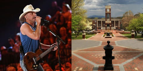 Kenny Chesney College East Tennessee State University kenny chesney college east tennessee state university