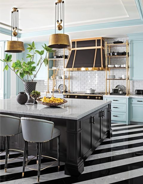 51 Gorgeous Kitchen Backsplash Ideas, Green Mosaic Backsplash Tiles In Kitchen