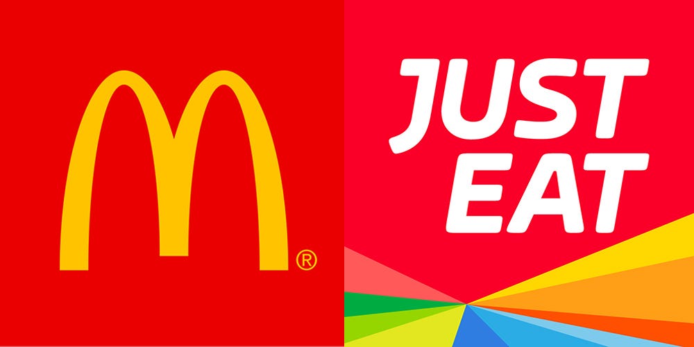 mcdonalds on just eat