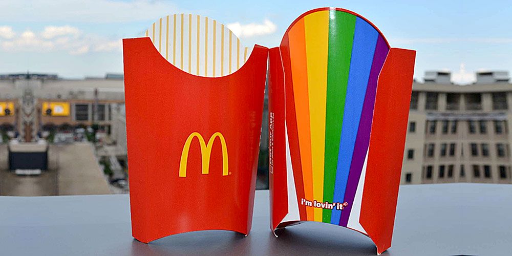 McDonald’s Created Rainbow Fry Boxes for Pride Month and They’re Amazing