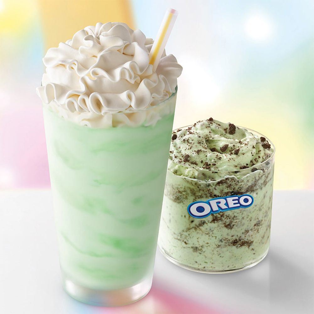 McDonald’s Is Officially Bringing Back The Shamrock Shake And Oreo ...