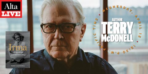 alta live author terry mcdonell in conversation with will hearst