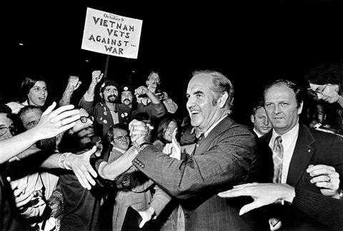George McGovern At The Cow Palace