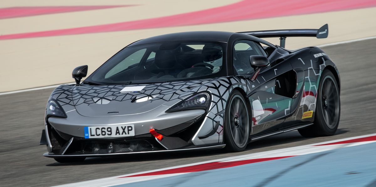 McLaren 620R 2020 Top Gear Testing