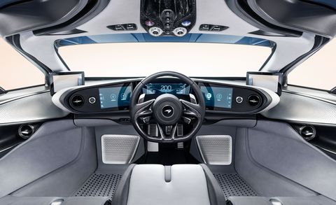 2020 McLaren Speedtail interior