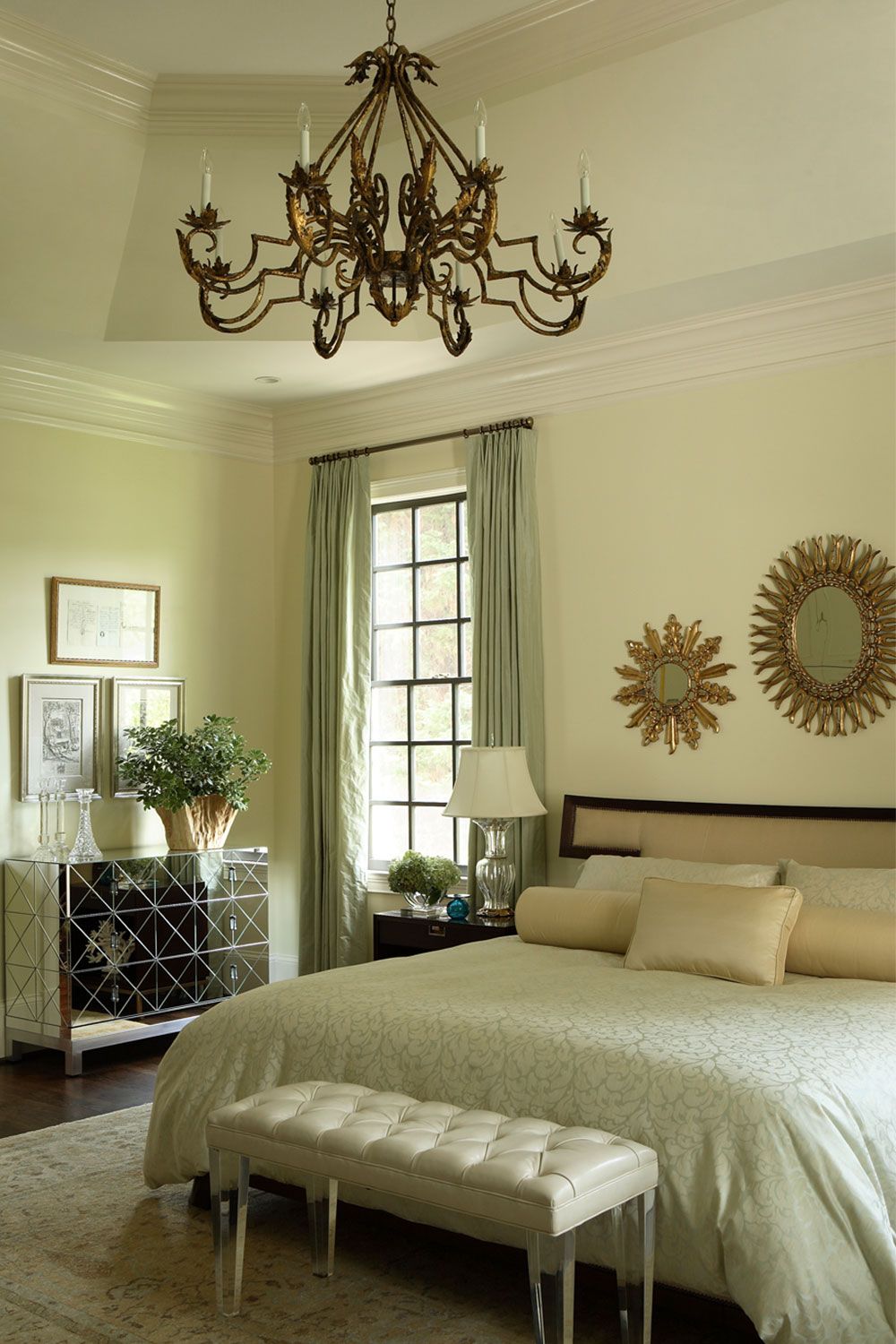 light green bedroom ideas