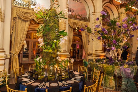 Best Tablescapes from the NYBG Orchid Dinner 2022