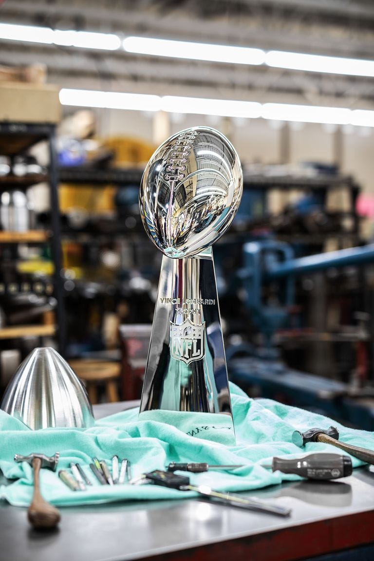 Tiffany & Co. Is Responsible for Diamonds and the Super Bowl Trophy