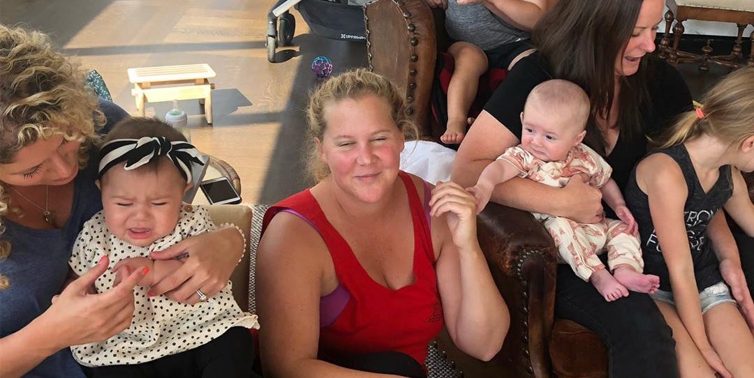 Amy Schumer Just Shared a Hilariously Relatable Photo With Baby Gene
