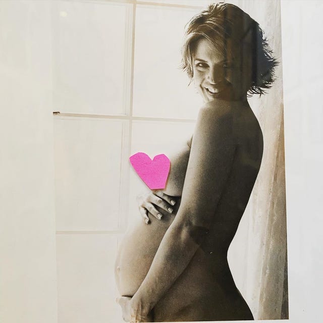 Lisa Rinna Pregnant Nude - Lisa Rinna Shares Nude Throwback Photo From Second Pregnancy